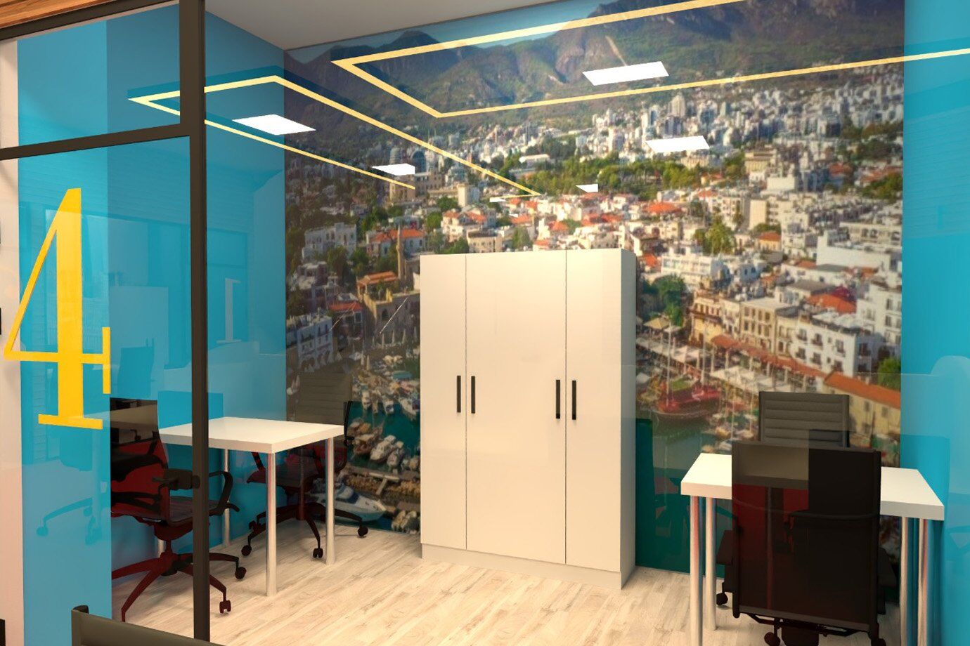 Eşyalı hazır ofis